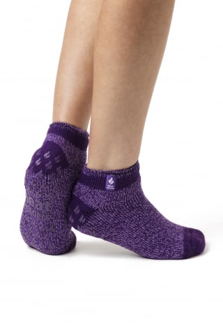 Sosete termice HEAT HOLDERS - Sosete termice antiderapante, Heat Holders Pisa, antiderapanti, mov, 37-42