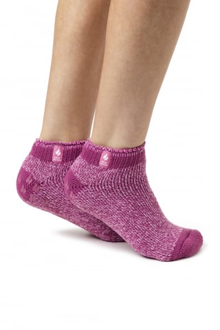 Sosete termice HEAT HOLDERS - Sosete termice antiderapante, Heat Holders Pisa, antiderapanti, roz, 37-42