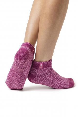 Sosete termice antiderapante, Heat Holders Pisa, antiderapanti, roz, 37-42 [1]