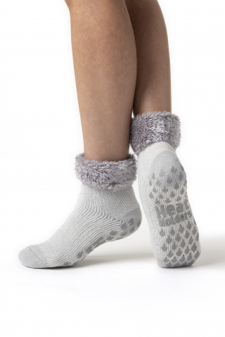 Sosete termice antiderapante, Heat Holders Queenstown, gri, 37-42 [1]