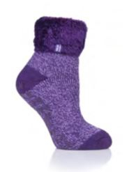 Sosete Termice Antiderapante - Sosete termice Heat Holders Annabelle, mov, 37-42