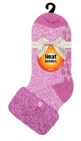 Sosete Termice Antiderapante - Sosete termice Heat Holders Annabelle, roz, 37-42