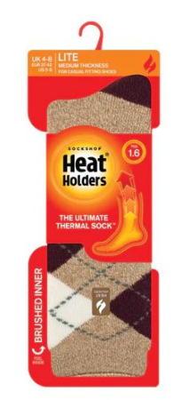 Sosete termice Heat Holders Cali, bej marime 37-42 [0]
