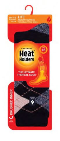 Sosete termice Heat Holders Cali, navy marime 37-42 [1]