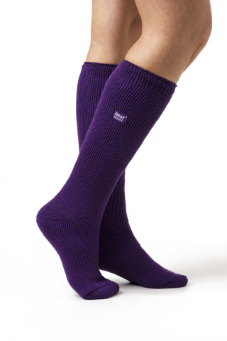 Sosete Termice Groase - Sosete termice Heat Holders lungi Orchid, mov, marime 37-42