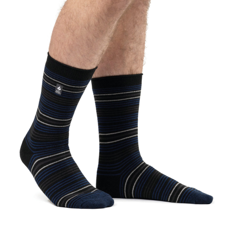 Șosete termice grosime medie - Sosete termice Heat Holders lungi, ultra lite Croyriden, negri, 39-45