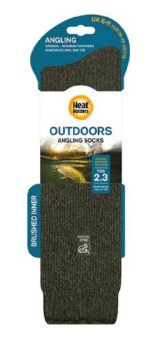 Sosete Termice pentru Pescari - Sosete termice Heat Holders pentru pescuit, lungi, verzi, marime 39-45