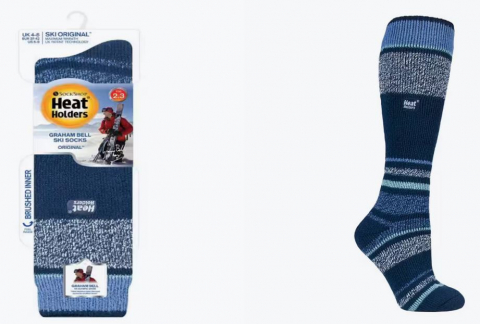Sosete Termice SKI - Sosete termice Heat Holders Ski, indigo, 37-42