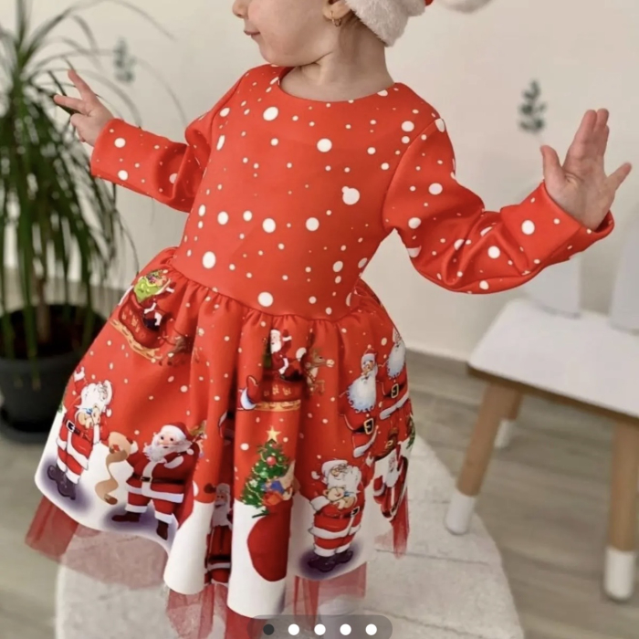 Rochita de craciun cu caciulita [3]