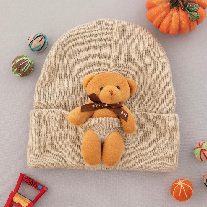 Căciuliță cu ursuleț atașat [2]