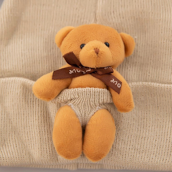 Căciuliță cu ursuleț atașat [3]