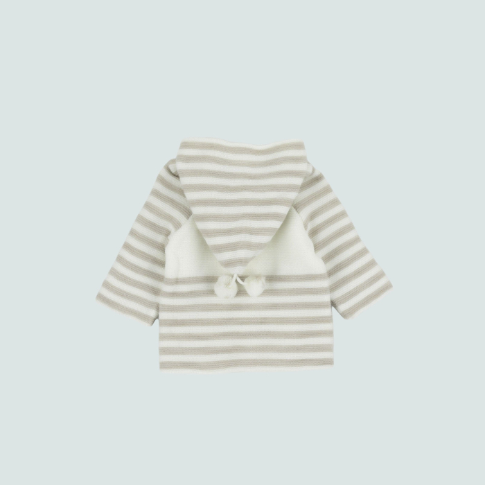 Cardigan cu gluga tricotat [5]