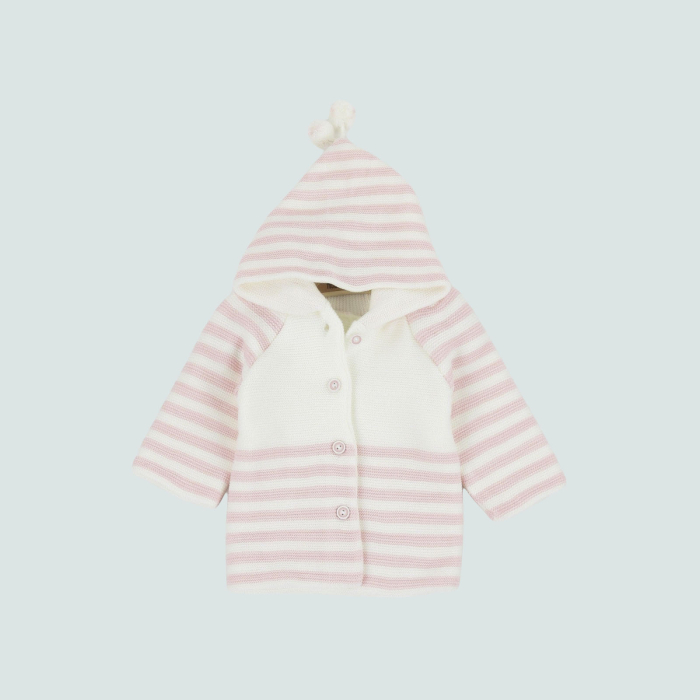 Cardigan cu gluga tricotat [7]