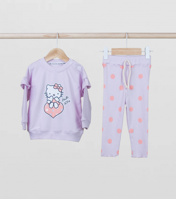 Compleu fetițe lila [1]