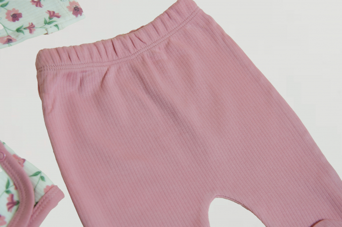 Set nou născut imprimeu floral [3]