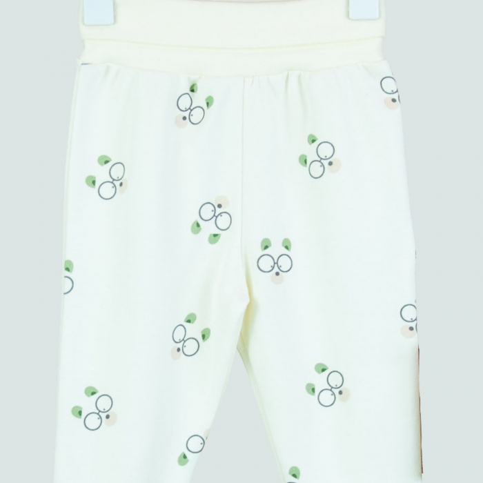 Pantalonași cu botoșei si imprimeu ursuleți [2]