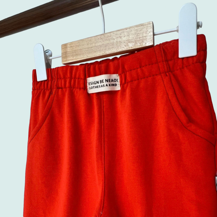 Pantaloni bumbac uni [4]