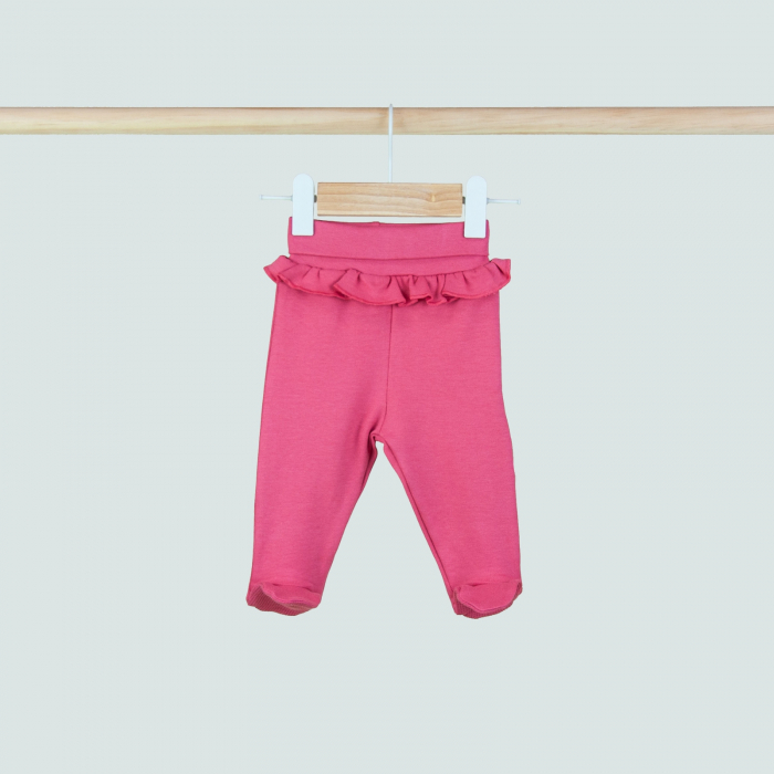 Pantaloni cu volanase si botoșei pentru bebeluși [1]