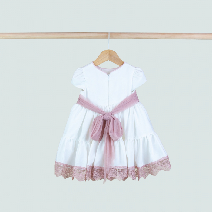 Rochita eleganta cu floricele si dantela [2]