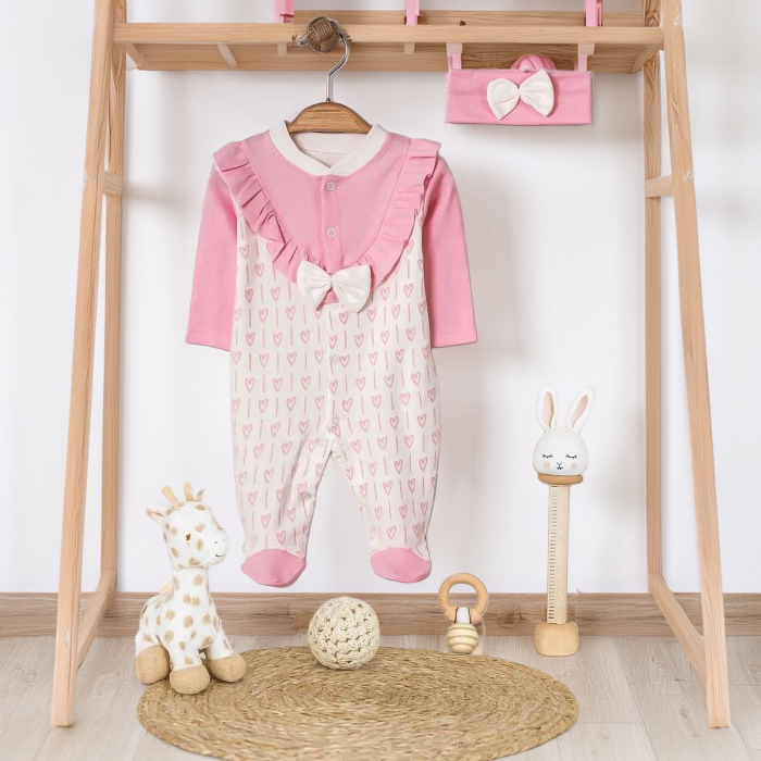 Salopeta eleganta cu volanase si fundite [1]