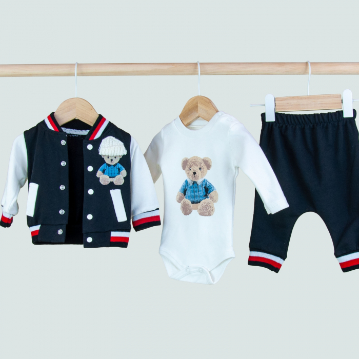 Set 3 piese cu ursuleț pentru băieței [1]