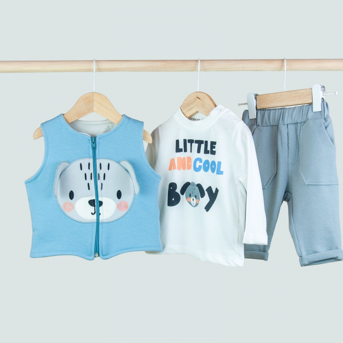 Set 3 piese Little and Cool Boy [1]
