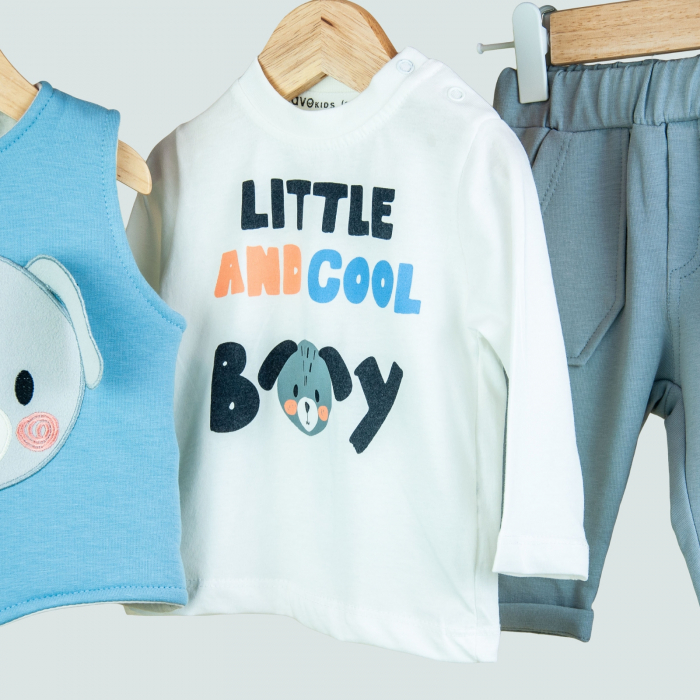 Set 3 piese Little and Cool Boy [2]
