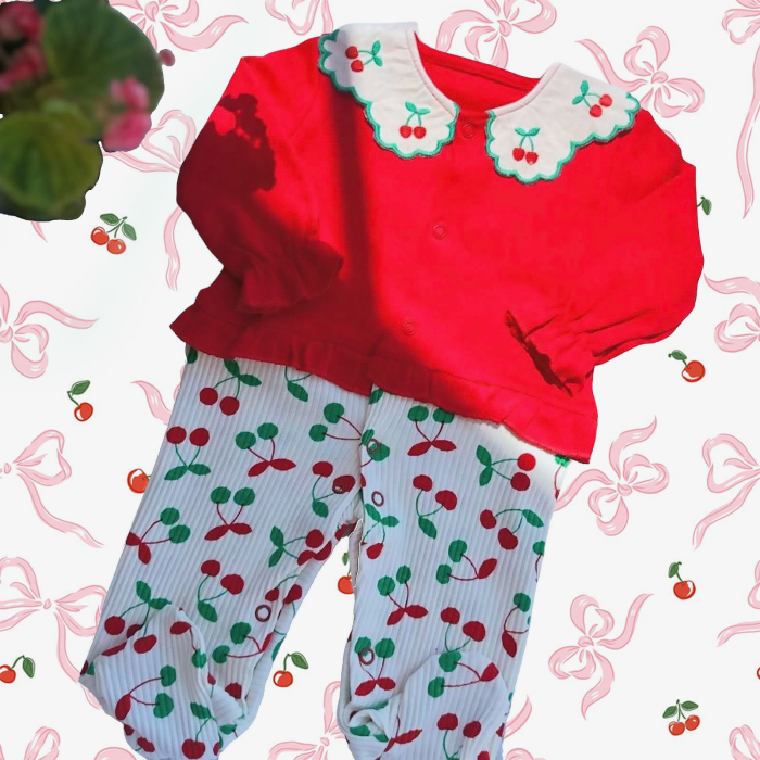 Set bluza si pantalon ci cirese [2]