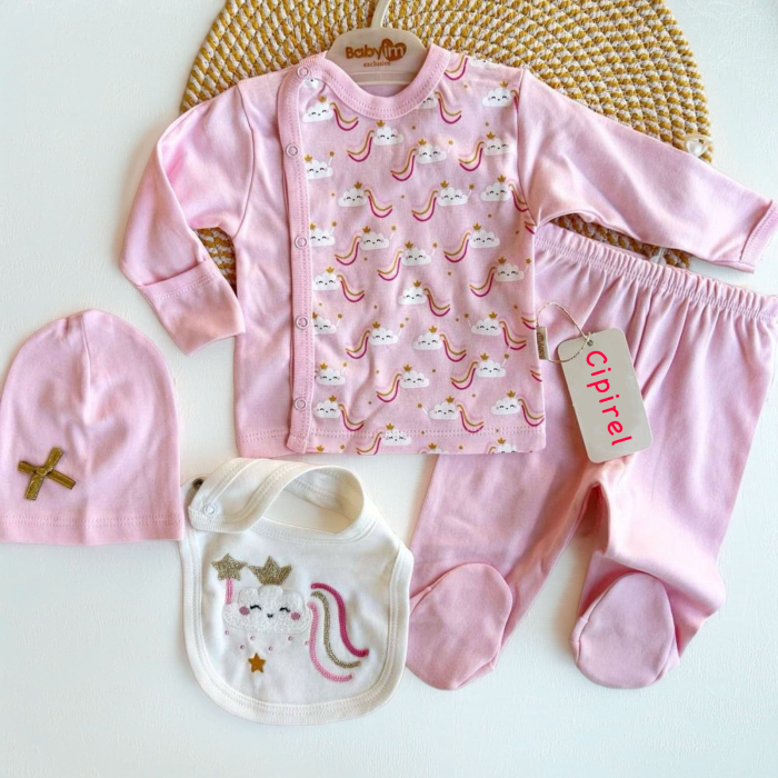 Set pentru fetite - Curcubeu si norisori fermecati [1]