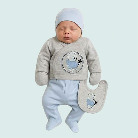 Set pentru nou-nascut cu ursulet [1]