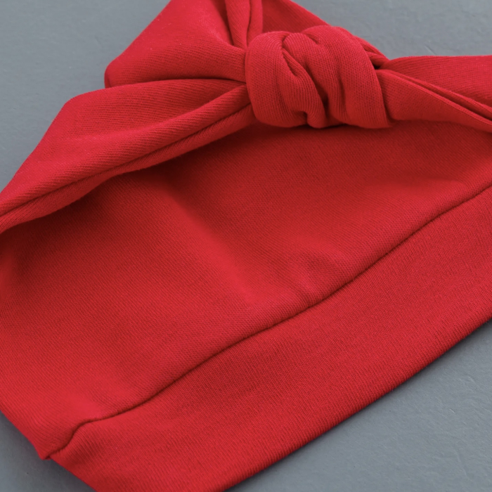 Set salopeta si caciulita cu inimioare [6]