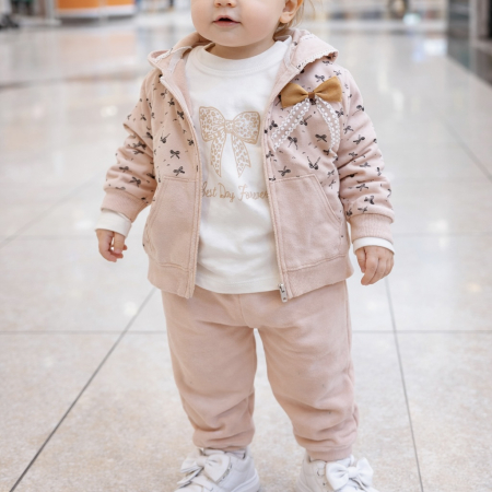 Seturi fetite 0-2 ani - Set 3 piese fetite