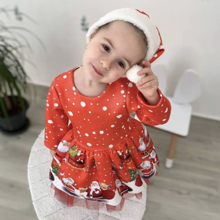 Rochita de craciun cu caciulita [1]