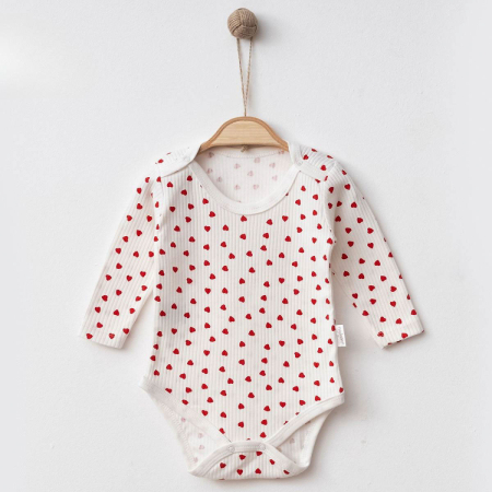 Fete 0-2 ani - Body bebelus cu inimioare