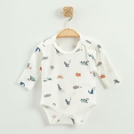 Body baieti 0-2 ani - Body bebelus - Jungle Adventure