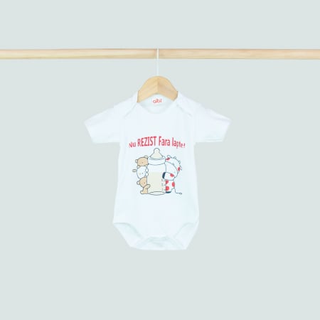 Body - Body mesaj amuzant "Nu rezist fără lapte!"