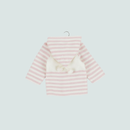 Cardigan cu gluga tricotat [7]