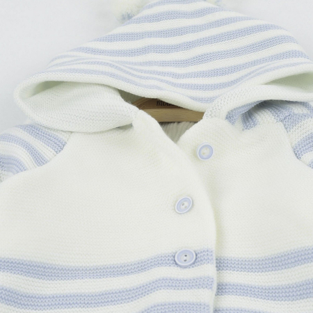 Cardigan cu gluga tricotat [2]