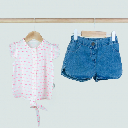 Compleuri - Compleu din 2 piese bluza si pantaloni