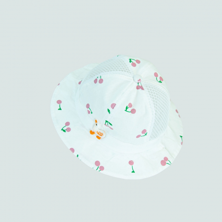 Palarie bebelus cu cirese si ratusca brodata [1]