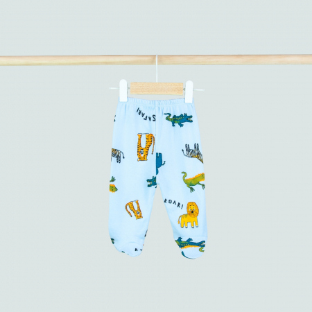 Pantaloni  Lungi - Pantalonas imprimeu animăluțe