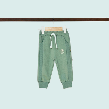 Pantaloni - Pantaloni sport eleganti din bumbac