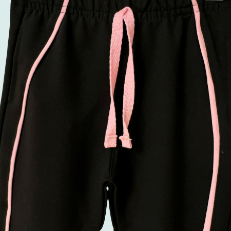 Pantaloni sport premium cu insertii contrastante [1]