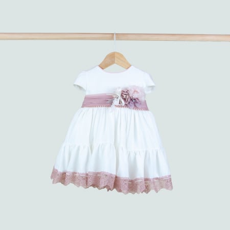 Rochite - Rochita eleganta cu floricele si dantela