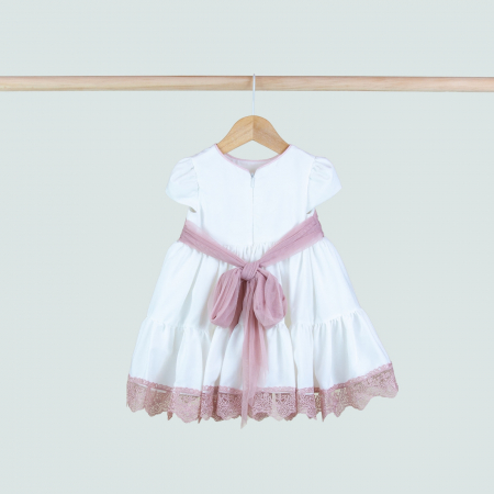 Rochita eleganta cu floricele si dantela [1]