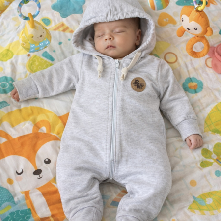 Fete 0-2 ani - Salopeta cu gluga