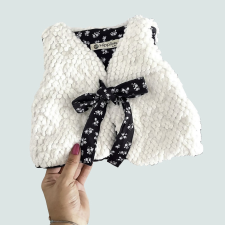 Set 3 piese - Black Chic & Cozy Vest [1]