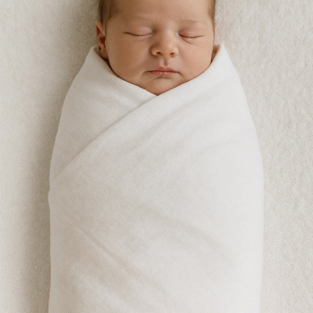 Fete 0-2 ani - Set 5 scutece din bumbac