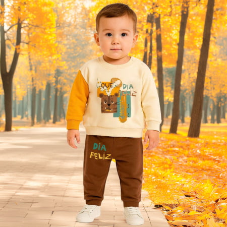 Compleuri - Set baietei bluza si pantalon