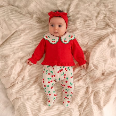 Seturi - Set bluza si pantalon ci cirese